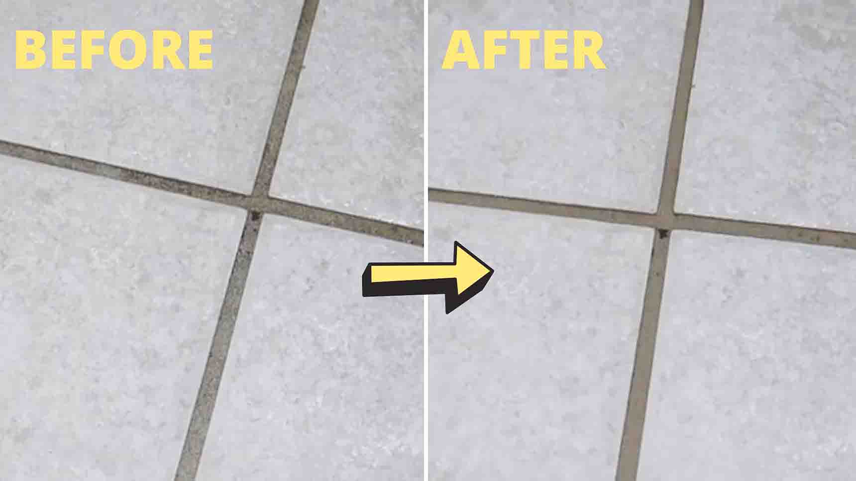 1 Dollar Tree Grout Cleaner That Actually Works