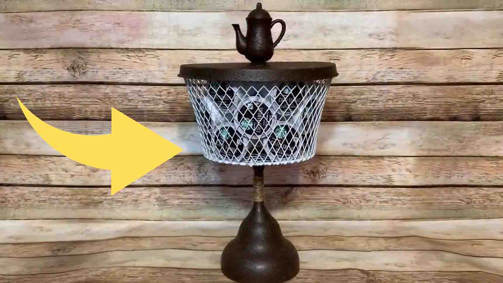 Easy Dollar Tree DIY KCup Holder