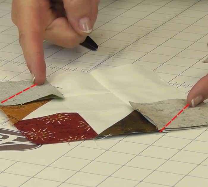 Jelly Roll Bear Paw Quilt Tutorial