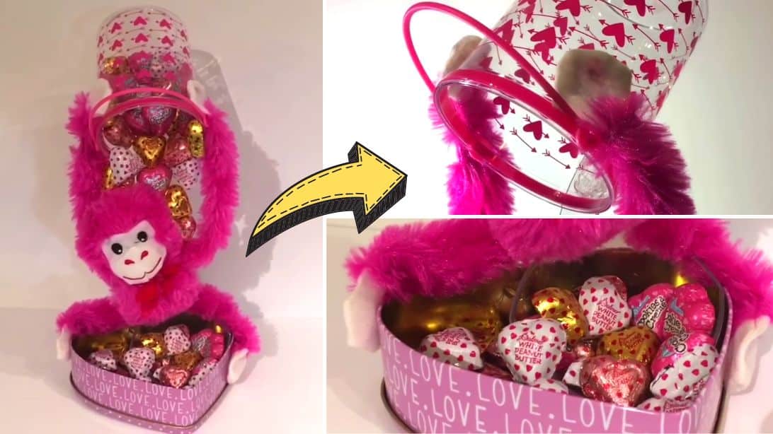 Dollar Tree DIY Floating Monkey Candy Dish Tutorial