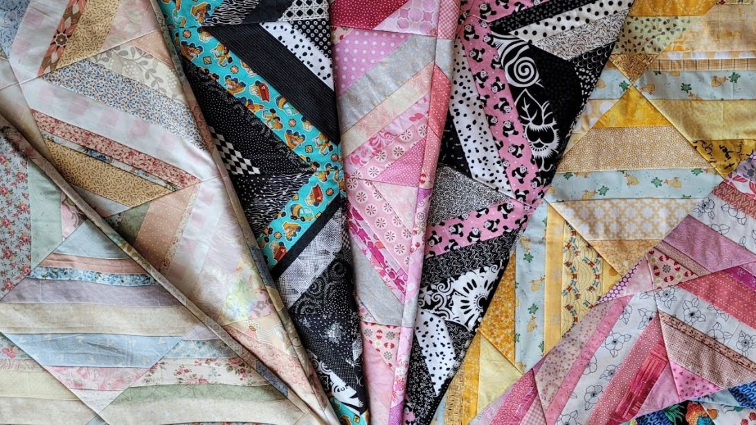 How to Make String Blocks Using Fabric Scraps