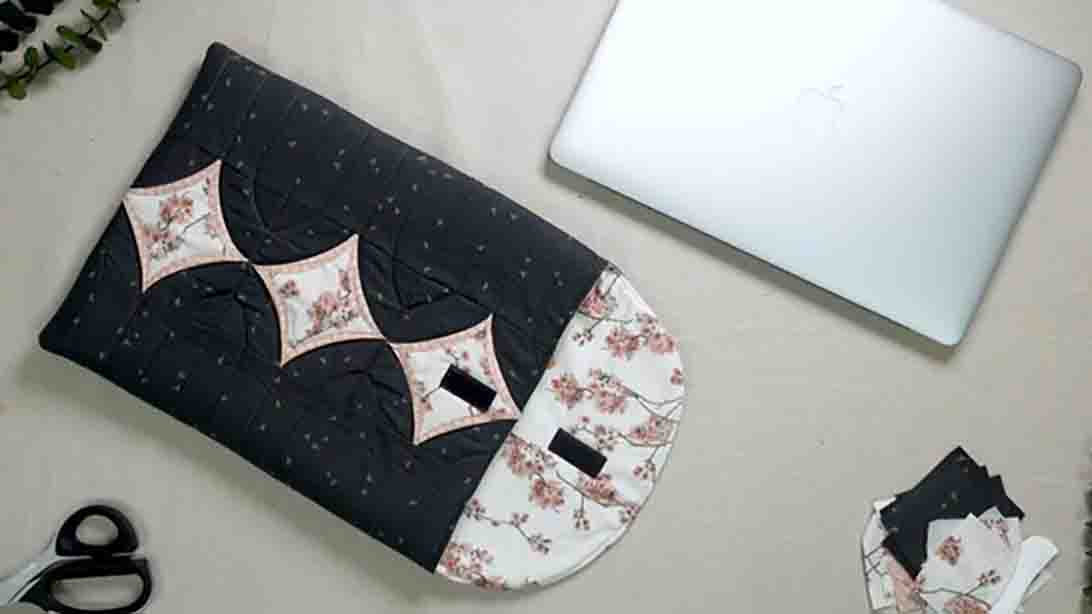 Quilted Laptop Case with Free Pattern