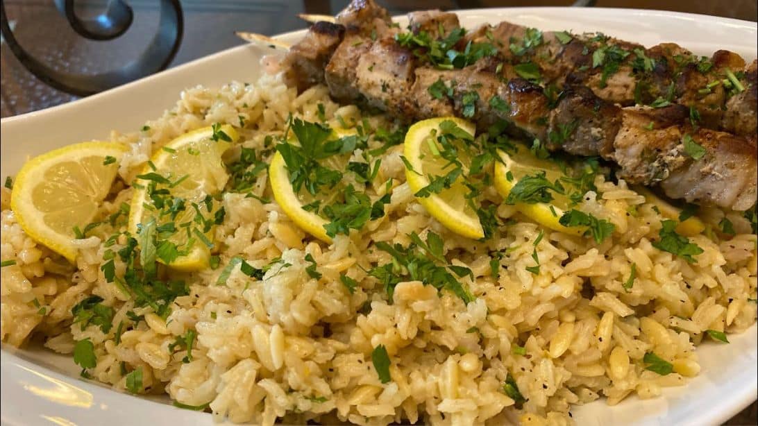 Greek Lemon Rice Recipe
