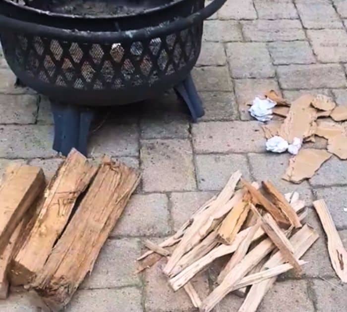 How to Start a Fire Pit the Easy Way