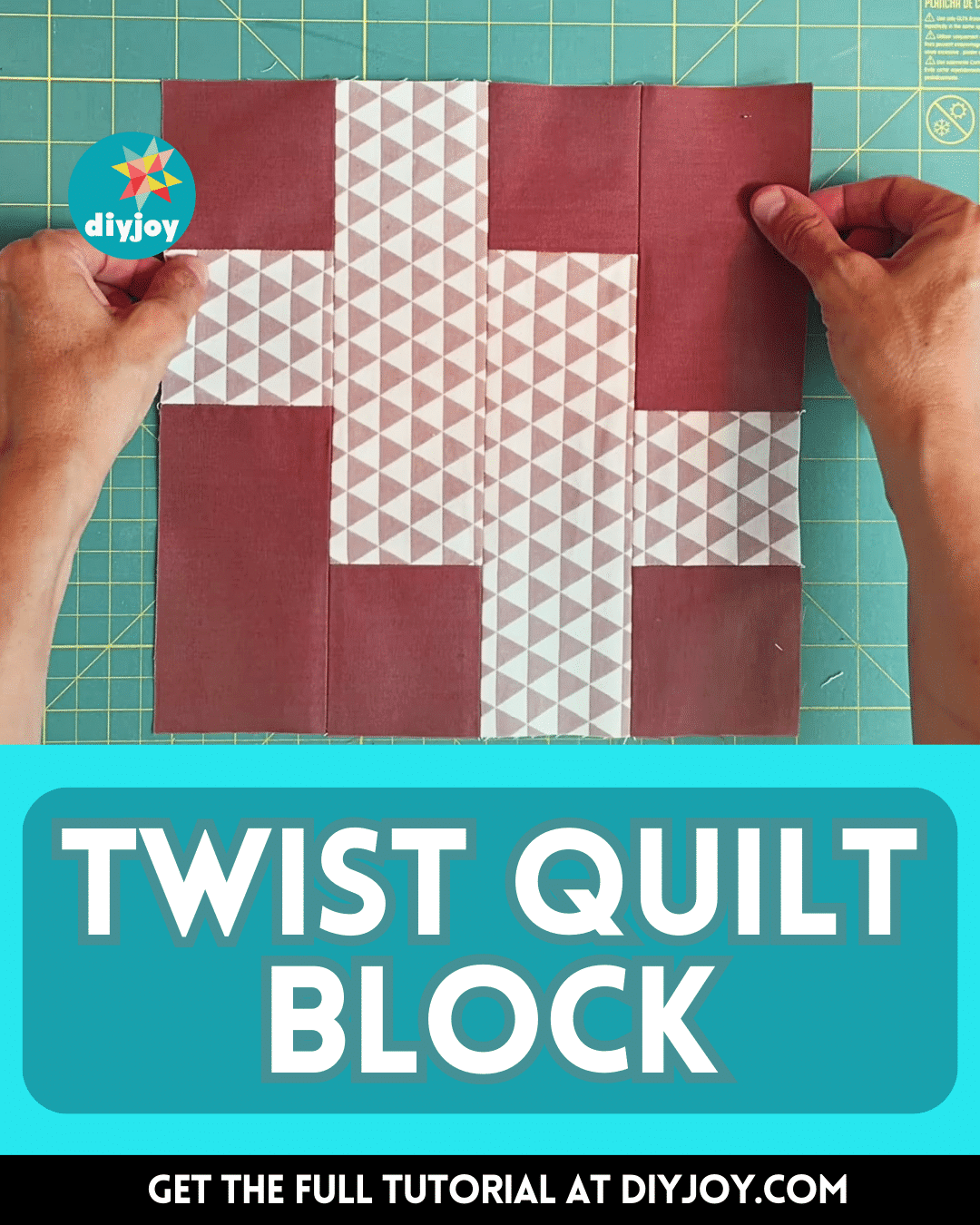 BeginnerFriendly Twist Quilt Block Tutorial