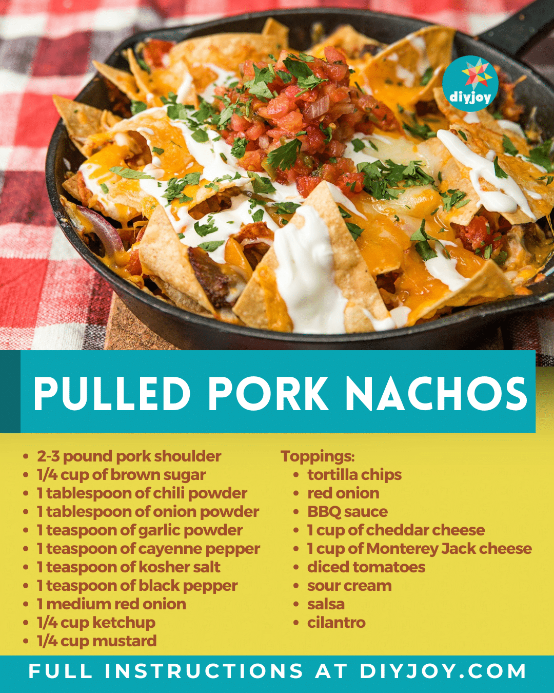 Easy Pulled Pork Nachos