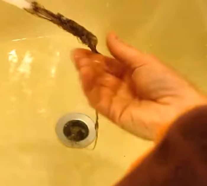 Make A Drain Cleaning Tool Snake Stick With Zip Tie