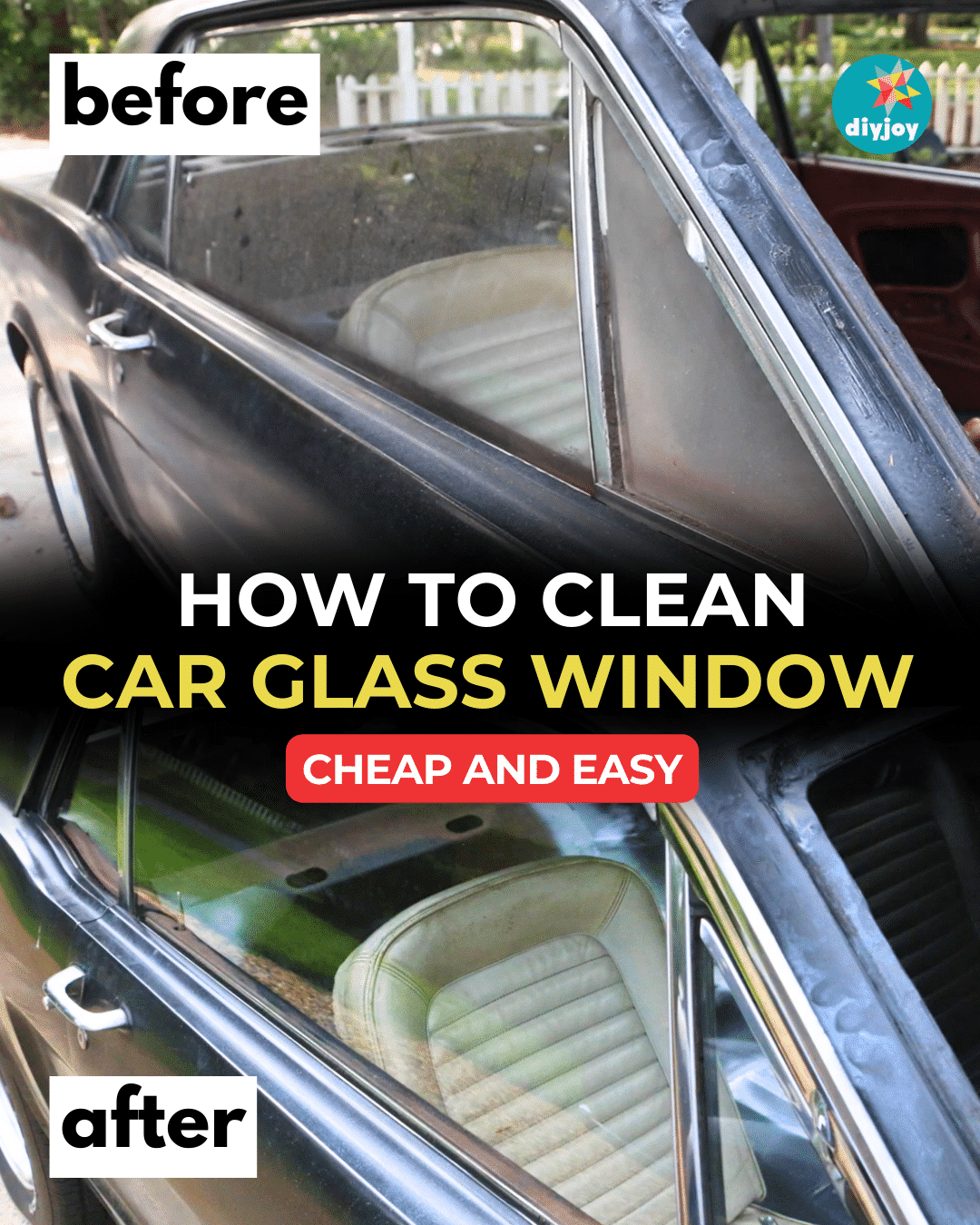 How to Clean Car Glass Windows (Cheap and Easy)