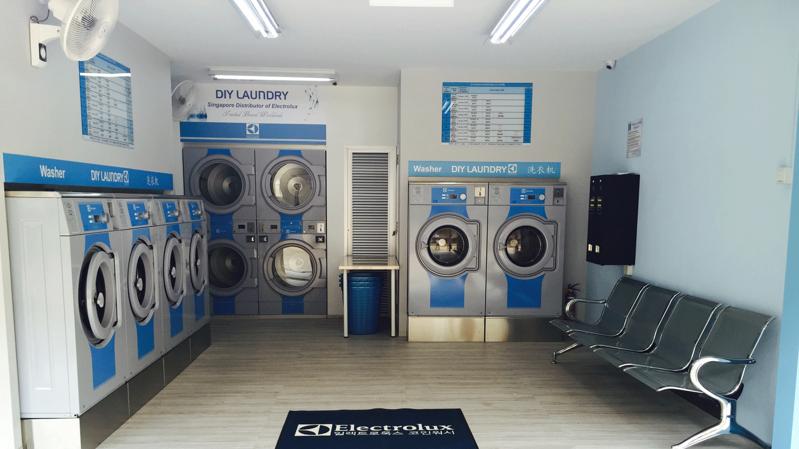 Cosy Environment DIY Coin Laundry in Singapore