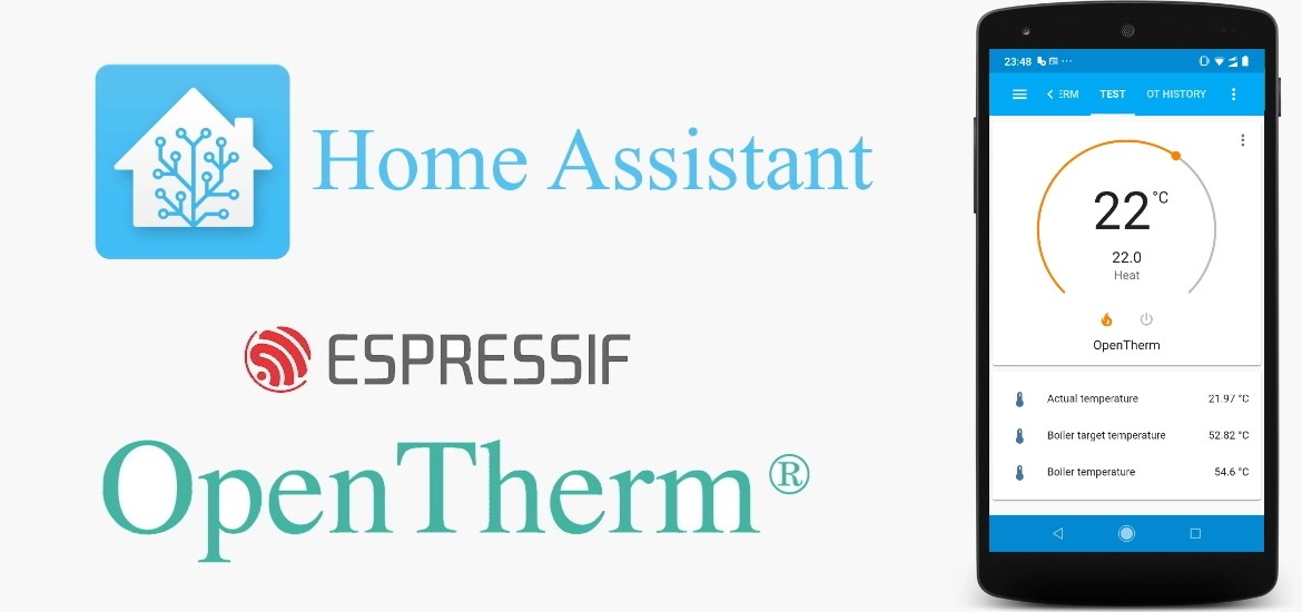 Home Assistant OpenTherm Thermostat DIYLESS Electronics