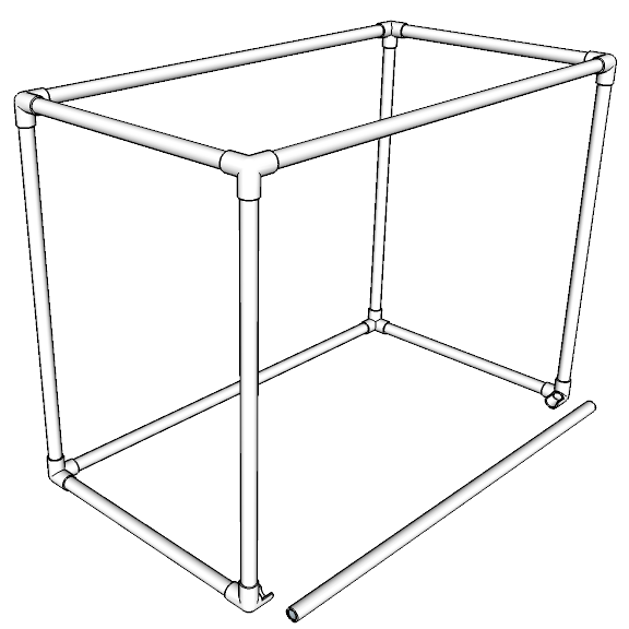 Basic Light Box Studio Kit DIY PVC Light Box