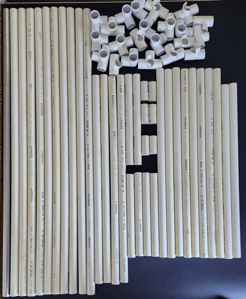 Parts DIY PVC Light Box