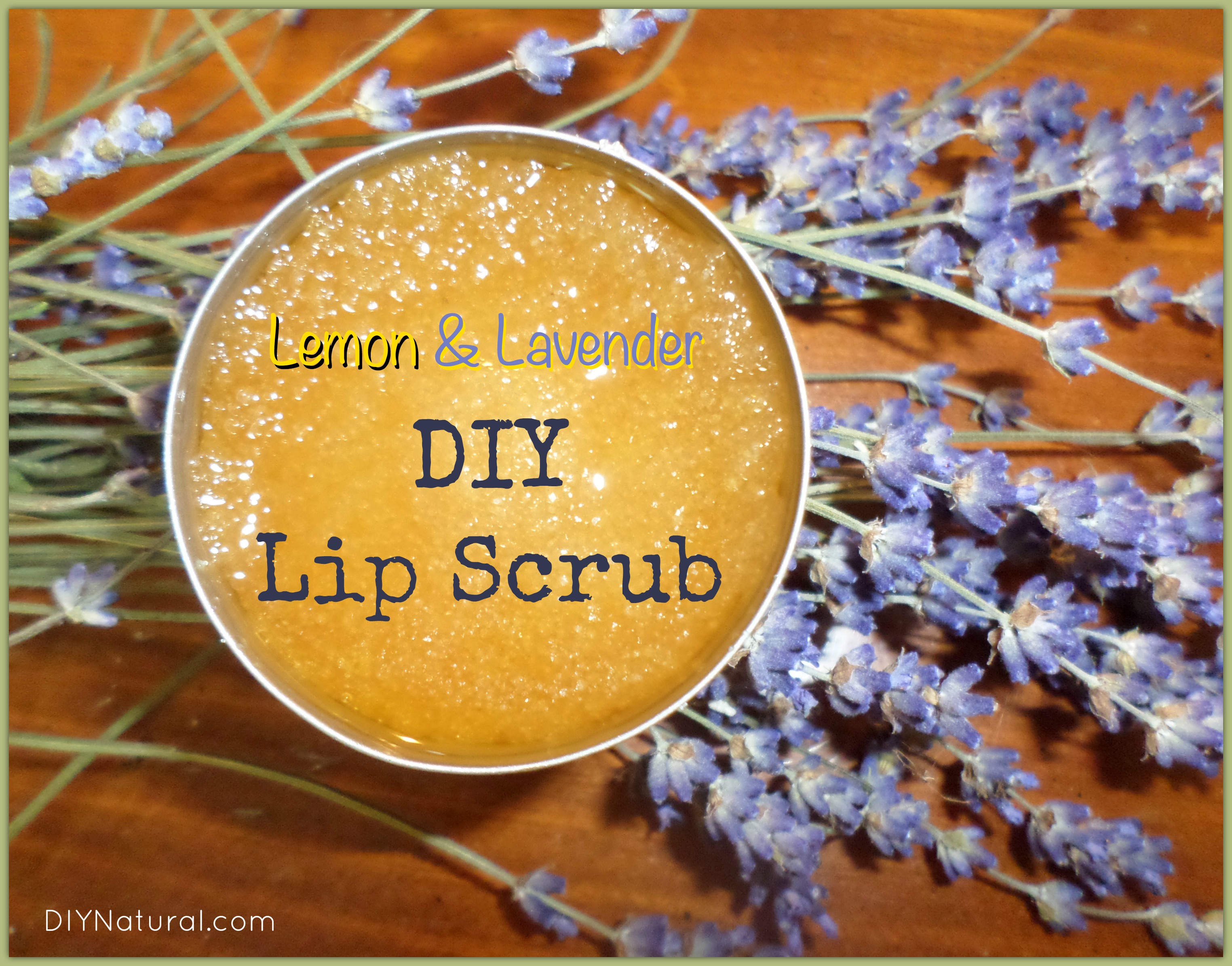 DIY Lip Scrub A Lavender Lemon Essential Oil Lip Scrub Recipe