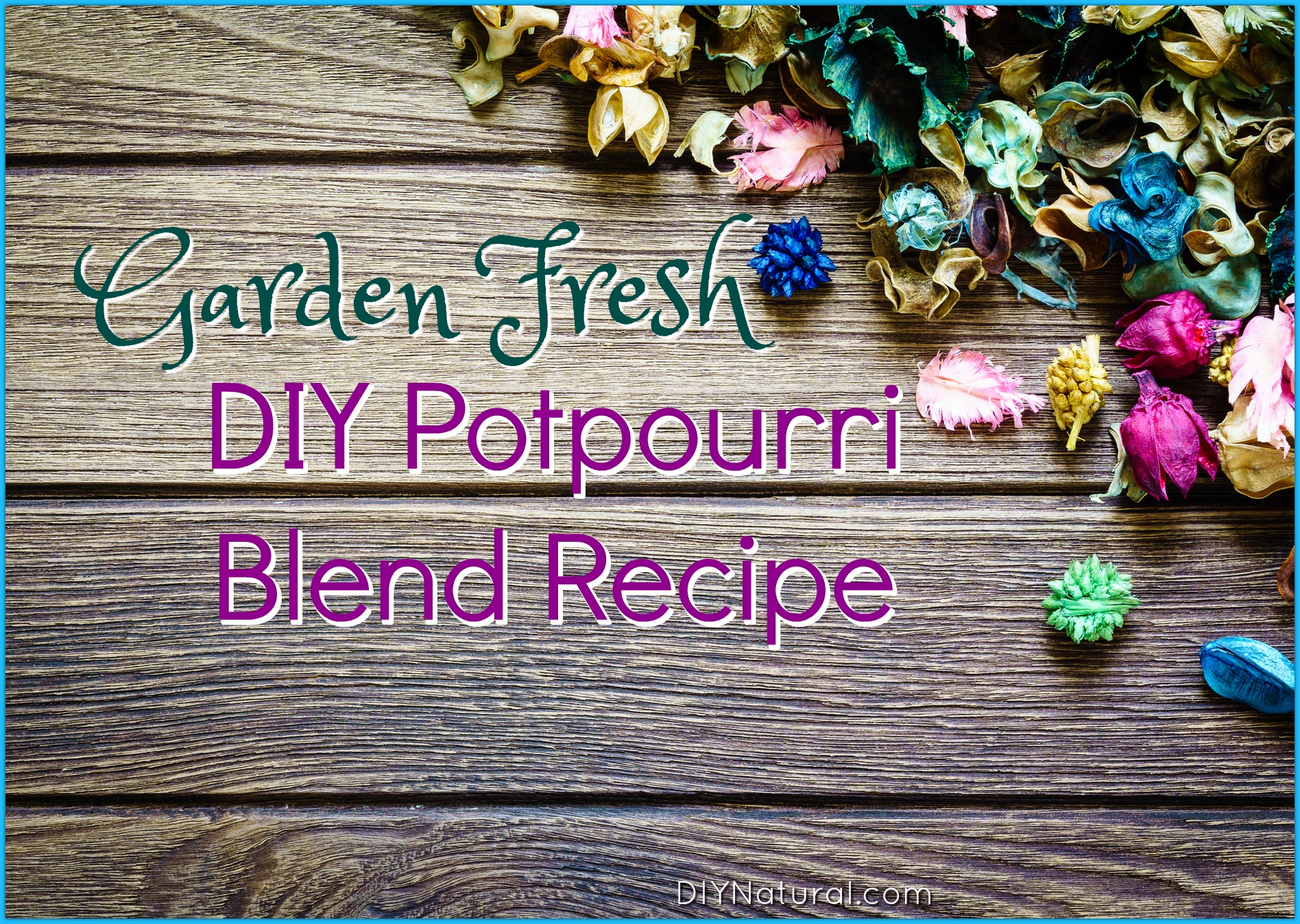 DIY Potpourri Recipe How to Make A GardenFresh DIY Potpourri Blend