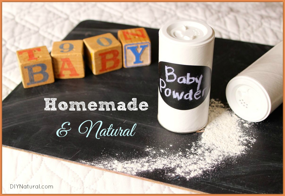 Homemade Natural Baby Powder DIY Natural