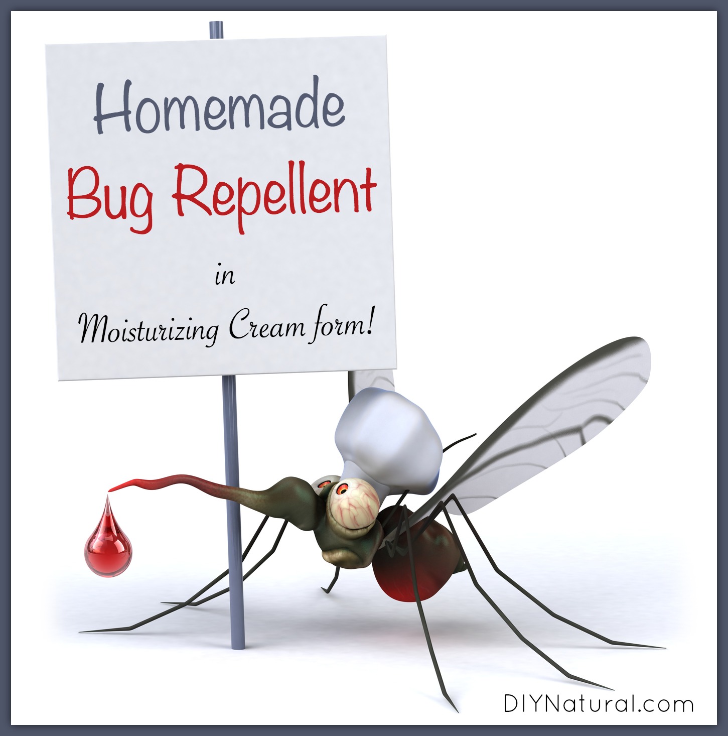 Mosquito Repellent Cream Homemade Repellent in A Moisturizing Cream