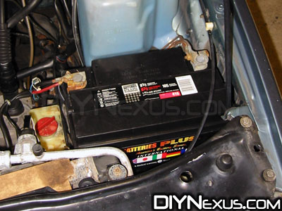 VW MK2 Golf / Jetta / GTI How To Remove The Battery - DIYNexus