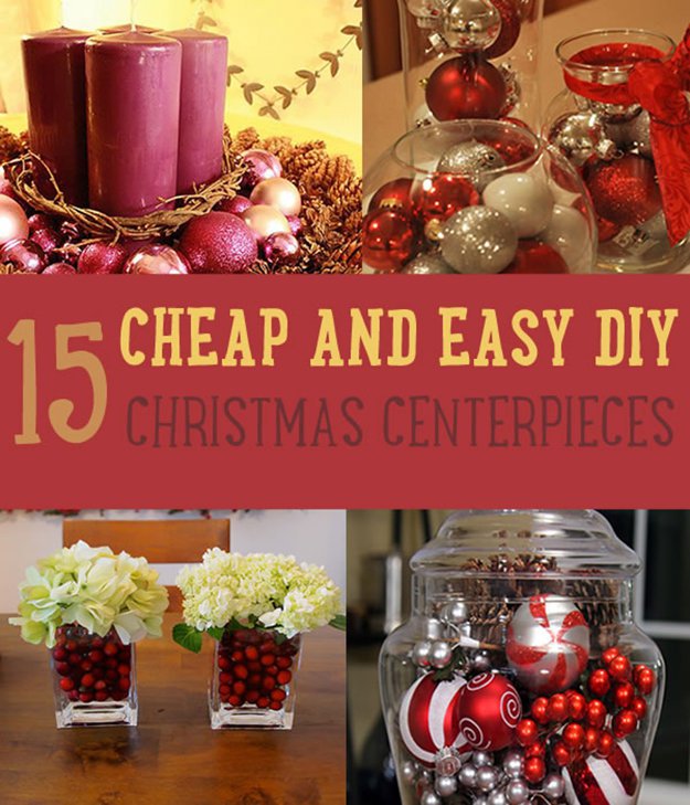 Christmas Centerpiece Ideas DIY Tutorials