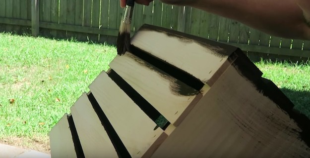 Strap on some wheels and use a bit of paint and you have a neat rolling storage space that can hide. Rustic Wine Crate Coffee Table An Upcycling Project