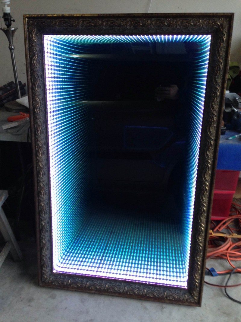 How to make an infinity LED mirror DIY projects for everyone!