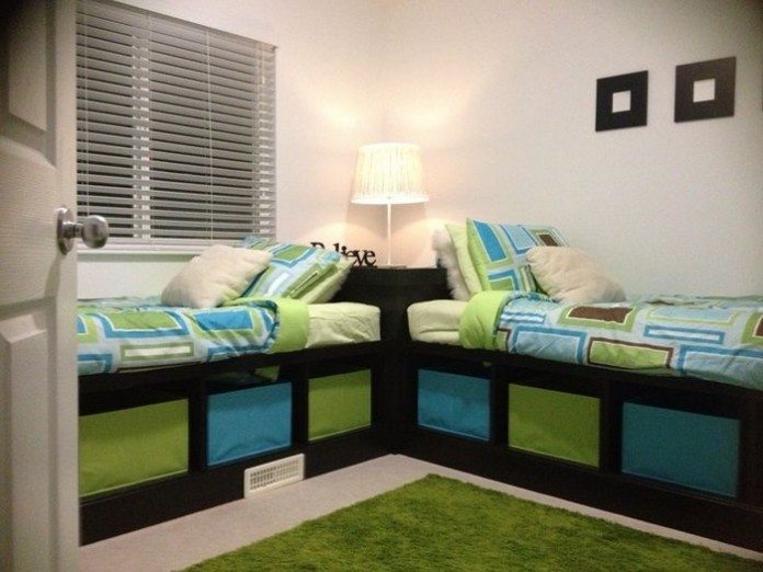 SpaceSaving Twin Corner Beds 7 Easy DIY Steps