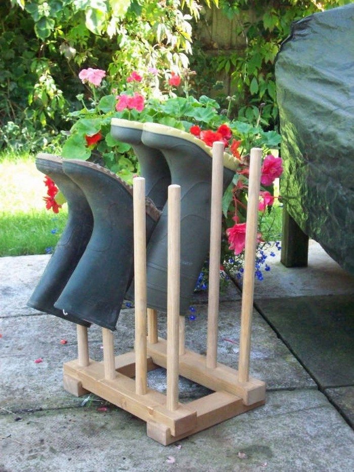 How to build a boot rack DIY projects for everyone!