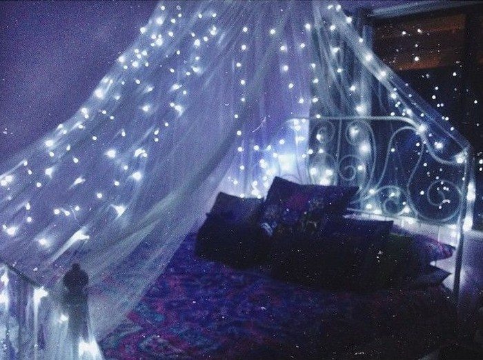 Make a magical bed canopy with lights DIY projects for everyone!
