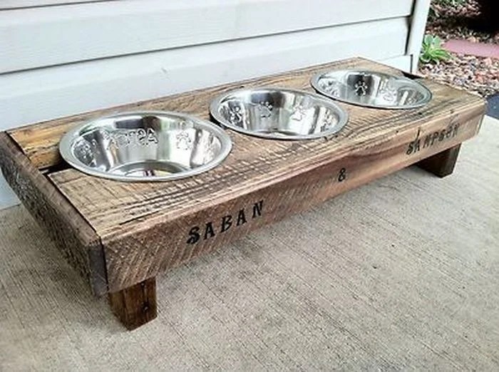 How to Make A Dog Bowl Riser with Storage DIY projects for everyone!