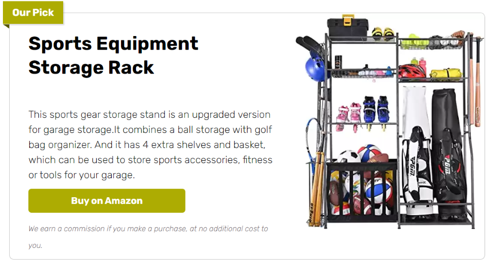 Personalized & Useful Sports Equipment Storage in 9 Steps