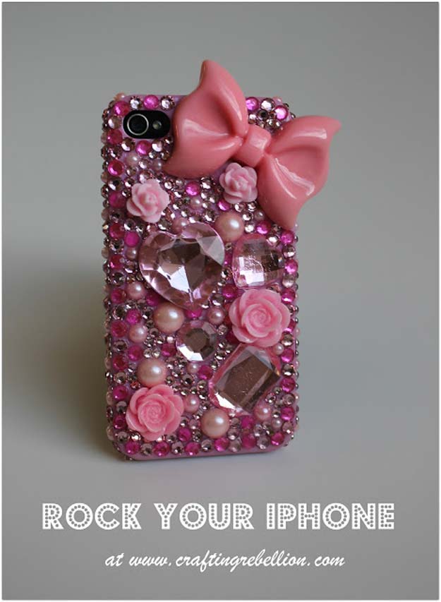 The Coolest of The Cool DIY iphone Case Makeovers (31 of Them!)