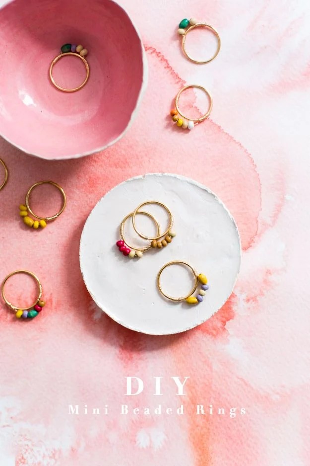 34 DIY Rings With Step by Step Jewelry Making Tutorials DIY Projects