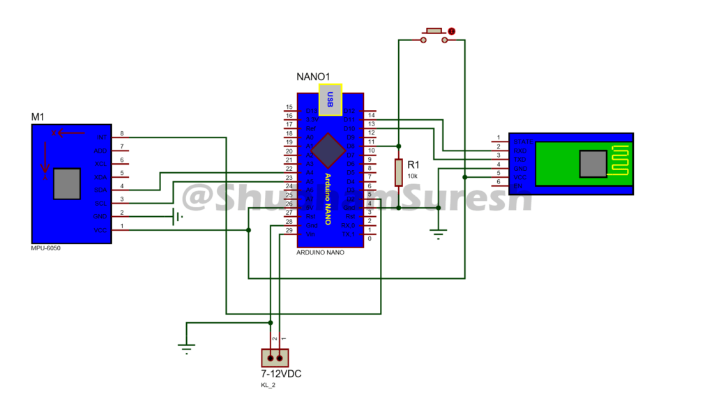 How To Make Arduino Gesture Control Car Using Blutooth