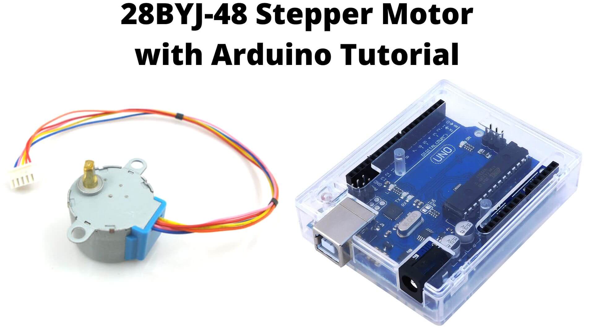28BYJ48 Stepper Motor With Arduino Using ULN2003 Explain, Code