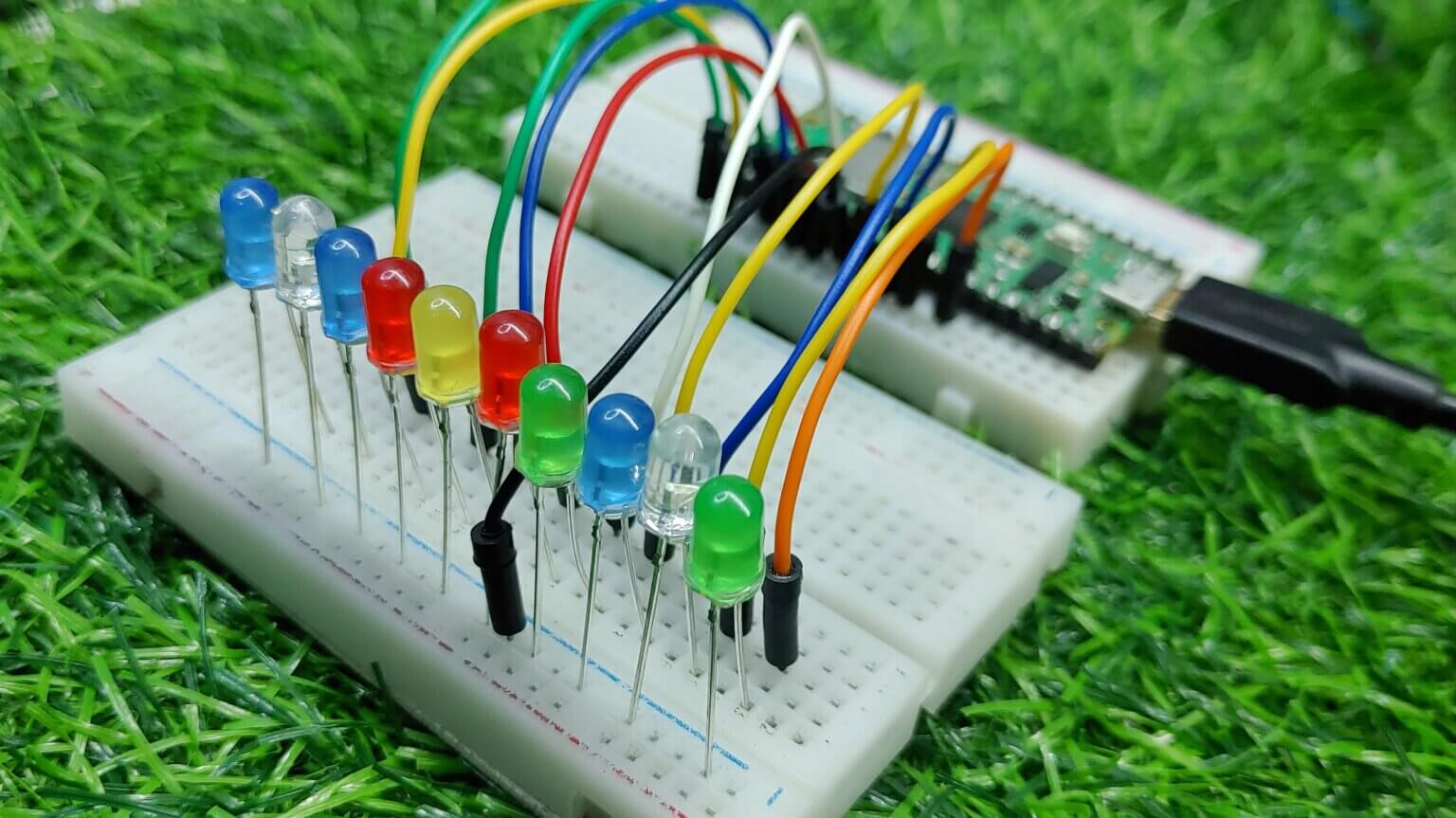 Water Flowing LED Lights With Raspberry Pi Pico W