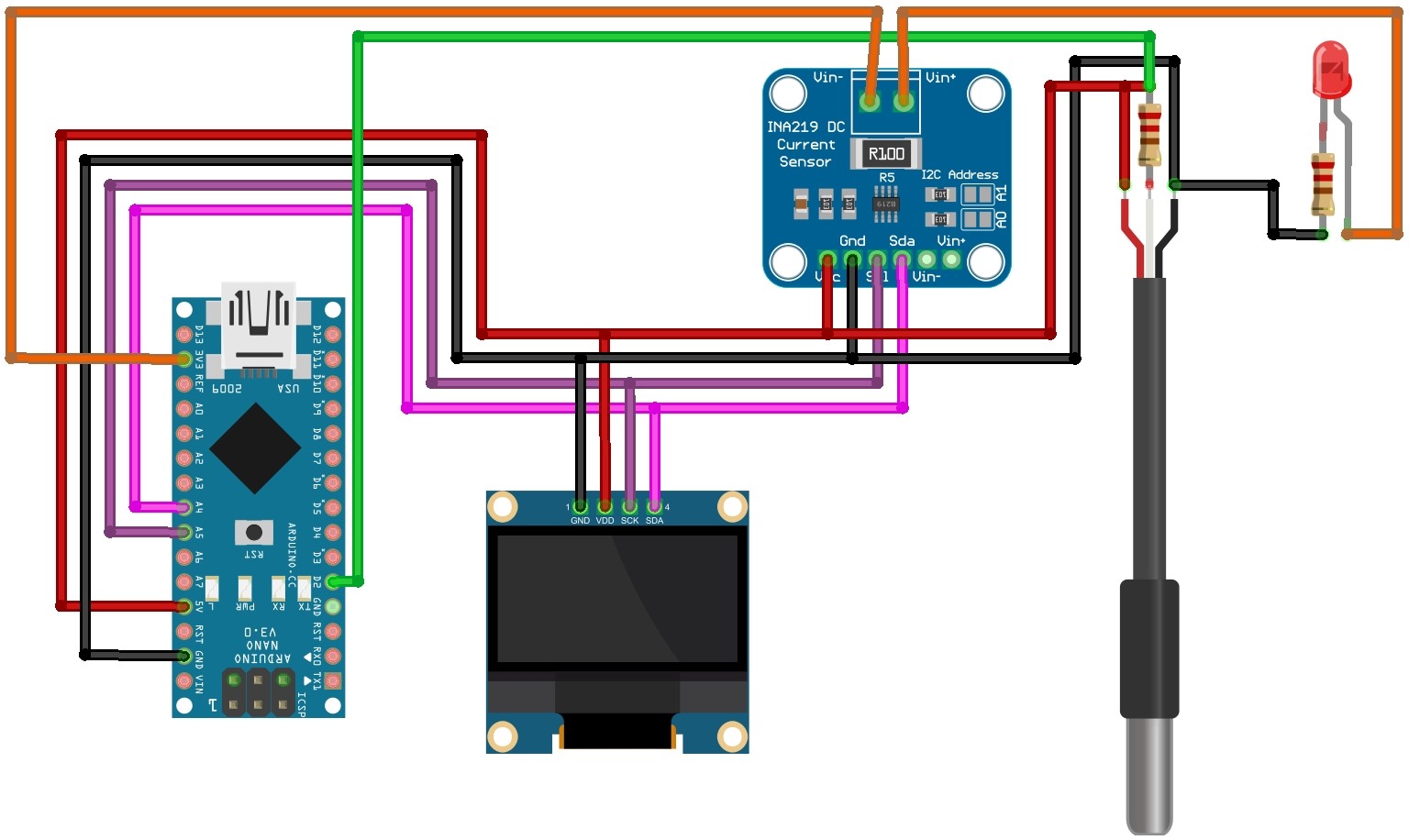 DIY Arduino Energy Meter Measure Voltage, Current, Energy
