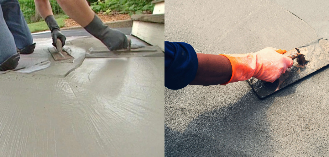 How to Smooth Rough Concrete Patio in 6 Easy Steps (2024)