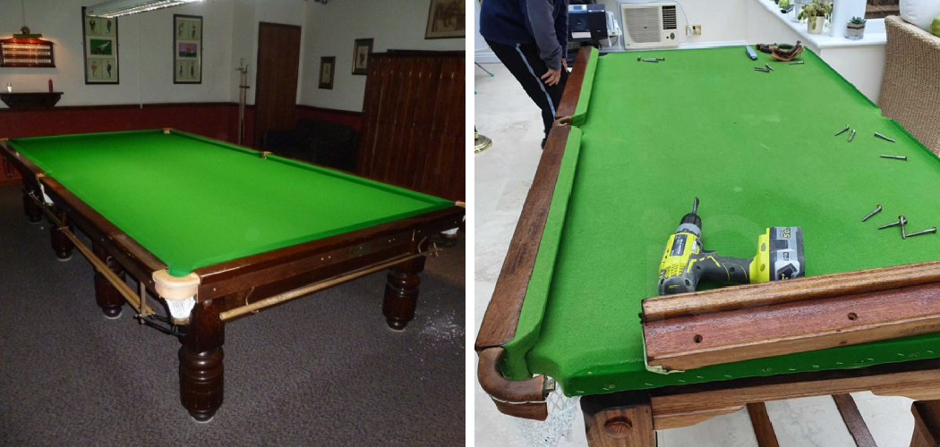 How to Recover a Pool Table 5 Steps Instructions (2024)