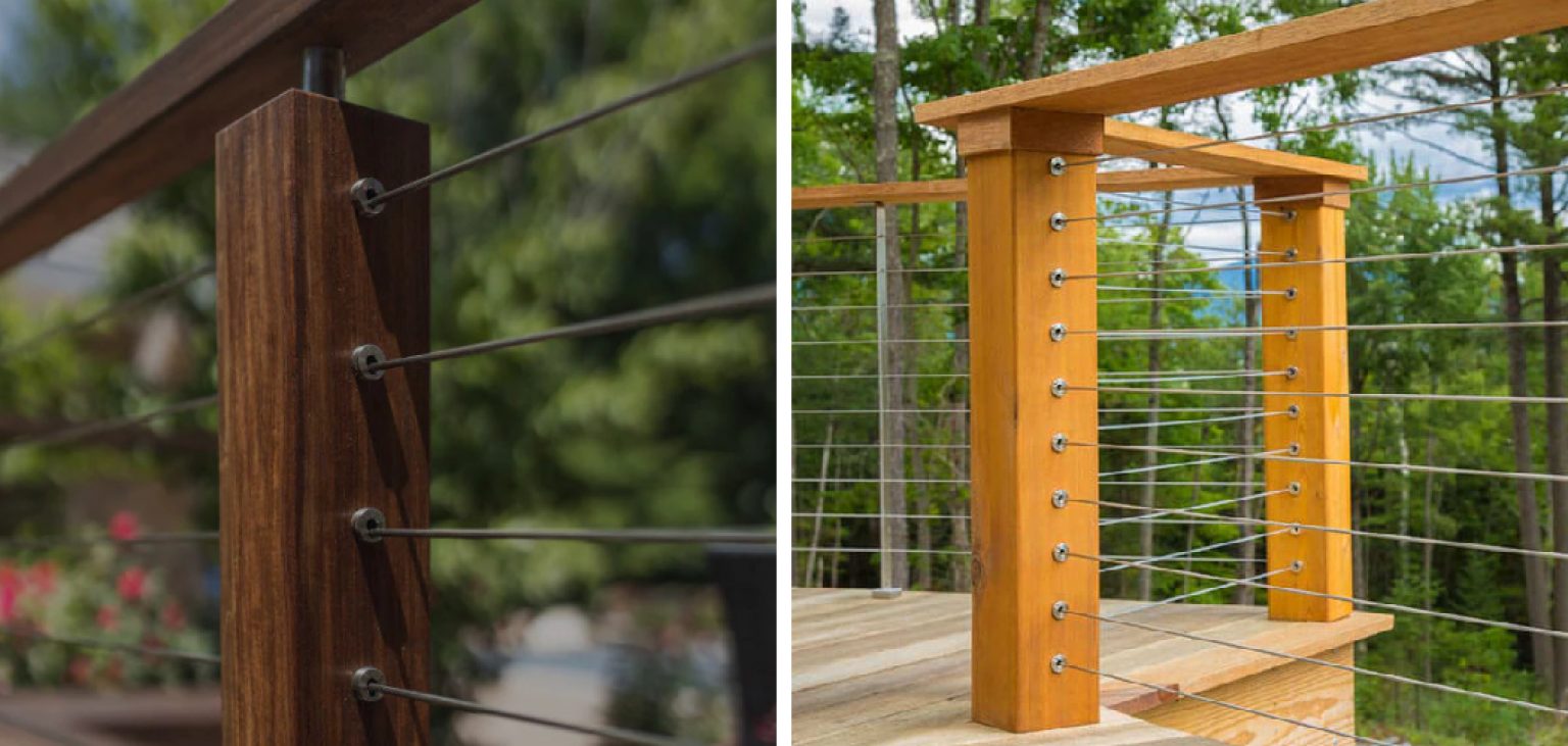 How to Install Cable Railing With Wood Posts 10 Beneficial Steps