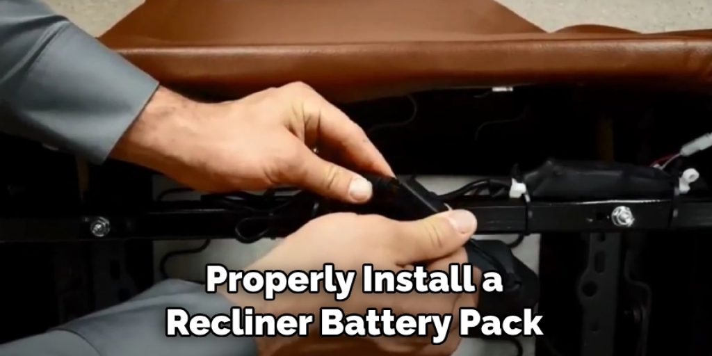 How to Install Recliner Battery Pack 5 Easy Steps (2024)