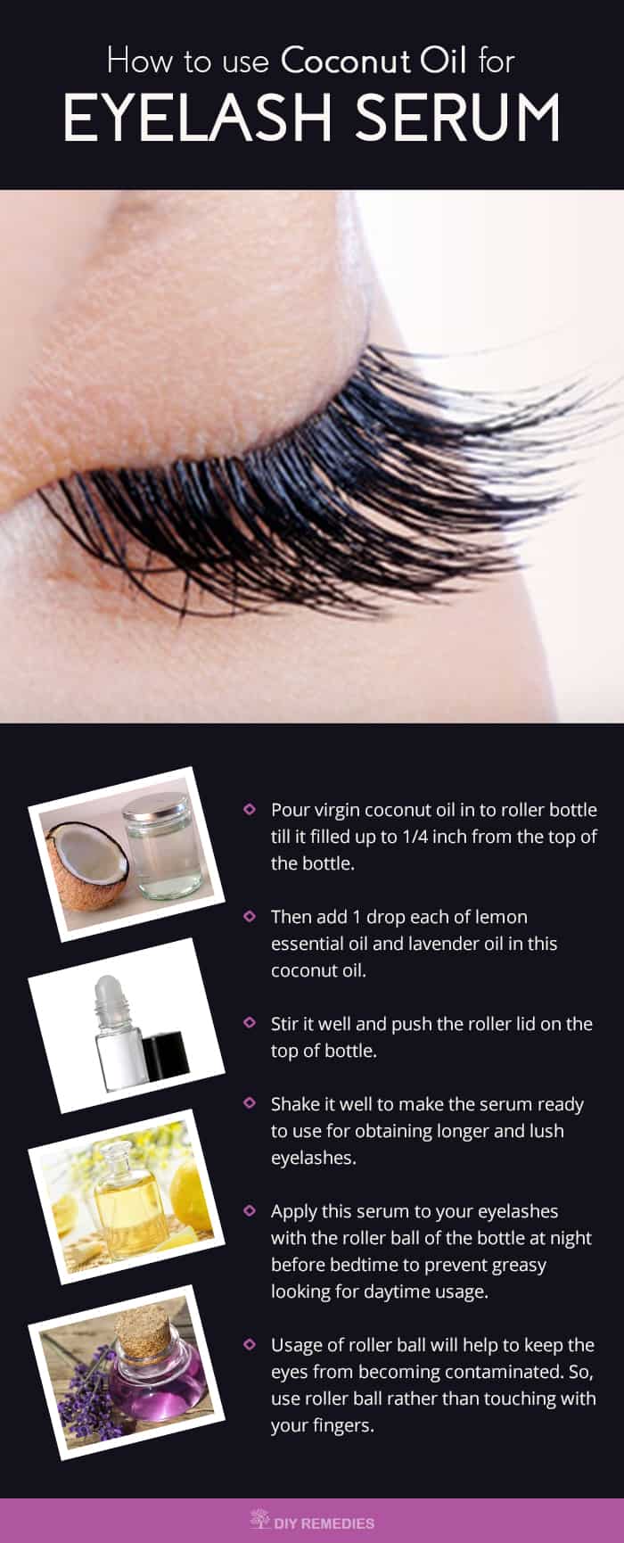 How Does Coconut Oil work for Eyelashes