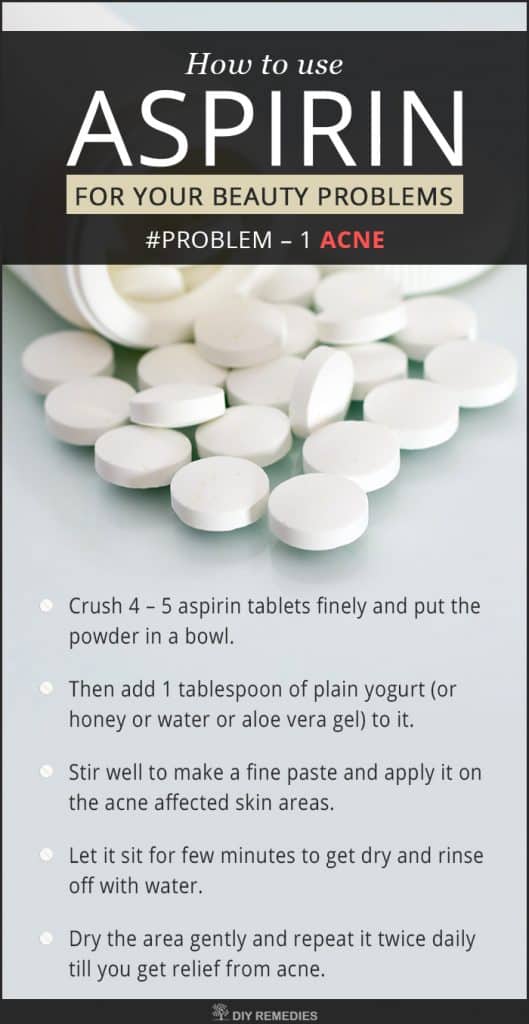 How to use Aspirin for your Beauty Problems
