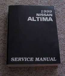 1999 Nissan Altima Service Manual – DIY Repair Manuals