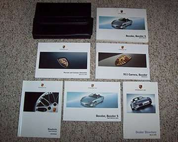 2005 Porsche Boxster & Boxster S Owner’s Manual Set – DIY Repair Manuals