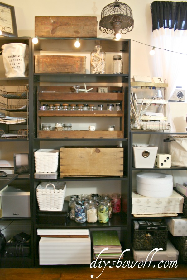 DIY Show Off Vintage Inspired Craft Room Reveal DIY Show Off