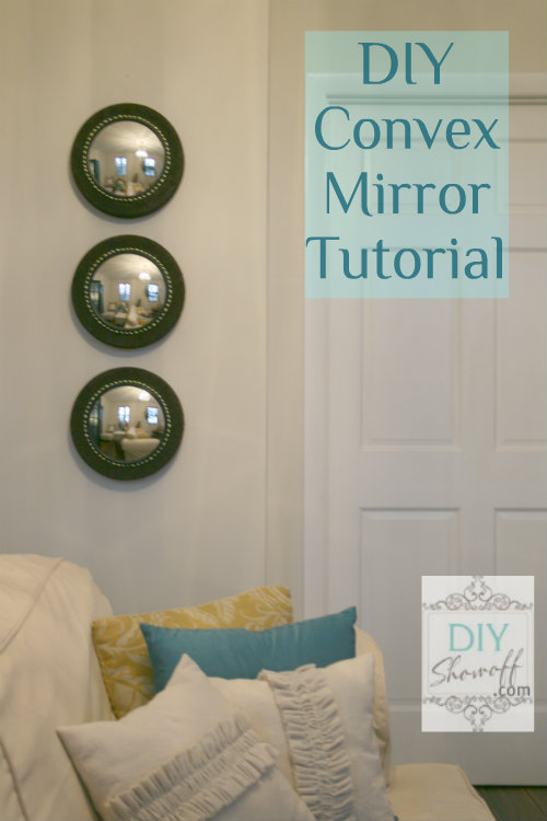 Styrofoam Convex Mirror Tutorial DIY Show Off ™ DIY Decorating and