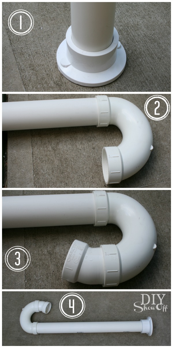 Lighted PVC Candy Canes DIY Christmas Home Decor DIY Show Off ™ DIY