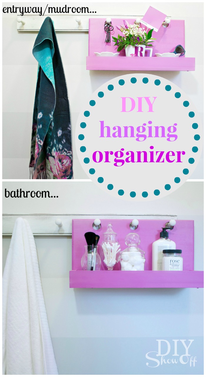 DIY Hanging Organizer (for peg hooks) DIY Show Off ™ DIY Decorating