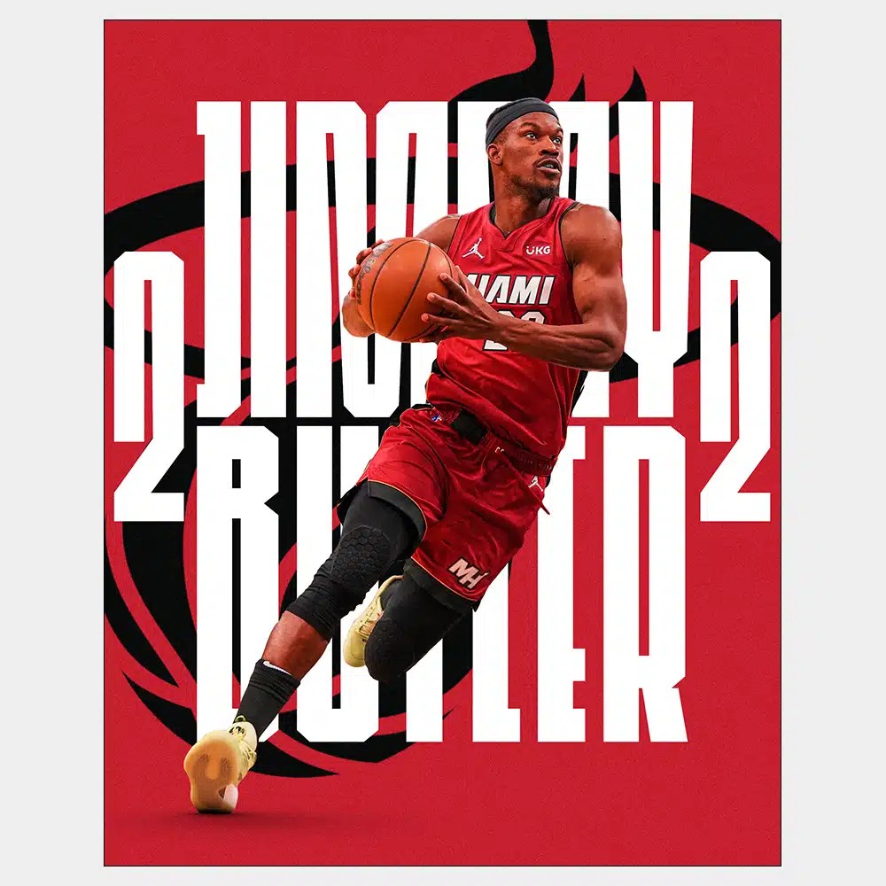 Jimmy Butler Jimmy Buckets DIY Sports Art