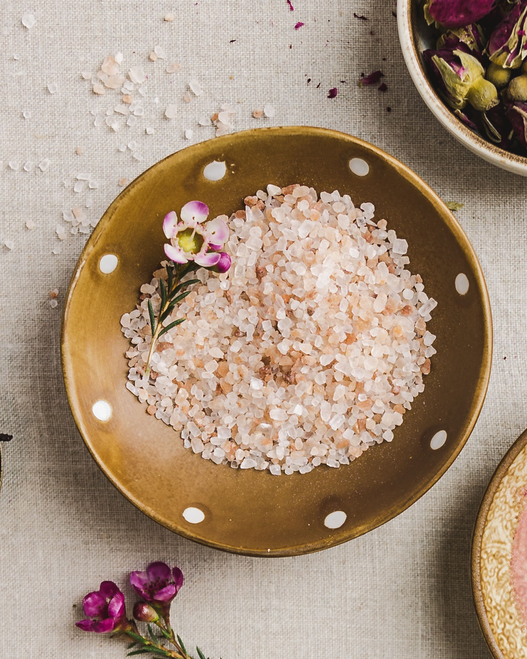 Pink Himalayan Salt DIY Sugar Scrub