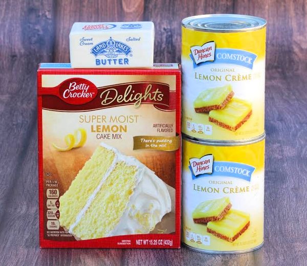 Easy Lemon Dump Cake Recipe! (Just 3 Ingredients!) DIY Thrill